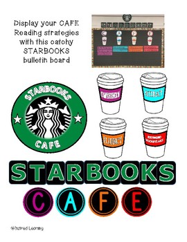 Preview of STARBOOKS CAFE Reading Strategies Bulletin Board