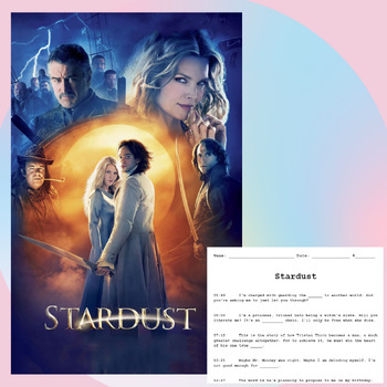 Preview of STARDUST - Movie Guide Q&A, Storyboard & Writing Frames