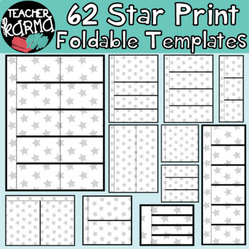 Preview of STARS: 62 Foldables, Interactives, Flip Book Templates