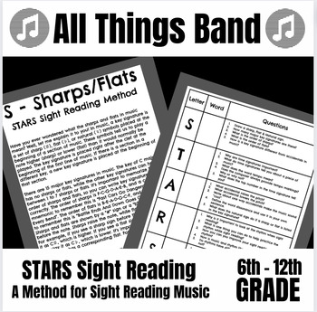 Preview of STARS Sight Reading Method
