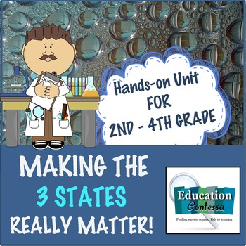 Preview of STATES OF MATTER UNIT:  MAKING THE 3 STATES REALLY MATTER!
