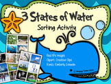 STATES OF WATER Sorting Cards Activity (science matter sol