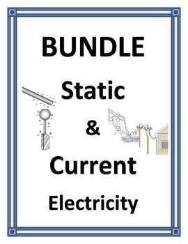 Preview of STATIC AND CURRENT ELECTRICITY BUNDLE