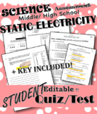 STATIC ELECTRICITY ASSESSMENT