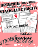 STATIC ELECTRICITY REVIEW PACK + KEY