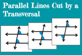 STATIONS ACTIVITY:  Parallel Lines Cut by a Transversal (part 4)