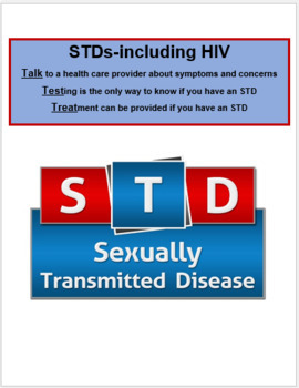 Preview of STDs (including HIV) Talk, Test, Treat. CDC Health Standard 5