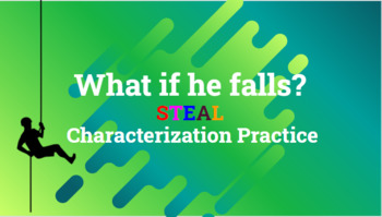 Preview of STEAL Characterization Practice: Video "Will he fall" Alex Honnold