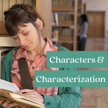 Preview of STEAL Characterization and Character Types Lesson Plan, Presentation