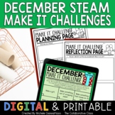 STEAM Activities | December Make It Challenges | Distance 