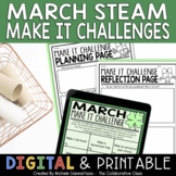 STEAM Activities | March Make It Challenges | Distance Learning