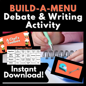 Preview of STEAM Activity Chef Gamified Speaking Debate Writing Practice