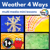 STEAM Art Project Weather Four Ways Digital Lesson Plan