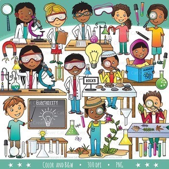 middle school science clipart kids