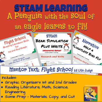 Preview of STEAM Bundle Extend Learning with Flight School by Lita Judge
