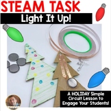 STEAM Challenge #2: Light It Up- A Holiday Simple-Circuit 