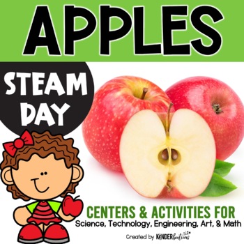 Preview of STEAM Day Centers and Activities  | Apples | STEM