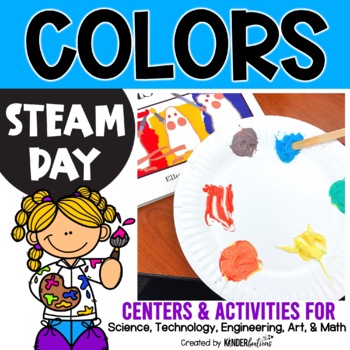 Preview of STEAM Day Centers and Activities  | Color Theme | STEM