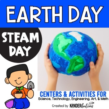 Preview of STEAM Day Centers and Activities  | Earth Day Theme | STEM