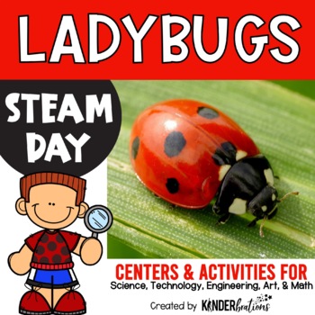 Preview of STEAM Day Centers and Activities  | Ladybug Theme | STEM