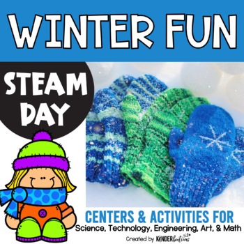 Preview of STEAM Day Centers and Activities  | Winter Fun Theme | STEM