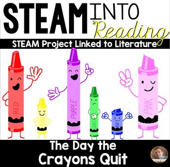 Preview of STEAM Into Reading: Linking STEAM to Books- The Day the Crayons Quit