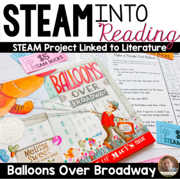 Preview of STEAM Into Reading: Thanksgiving Float STEM Project - Balloons Over Broadway