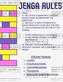 STEAM Jenga Engineering Game