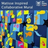 STEAM Matisse Collaborative Mural Art Project Digital Less