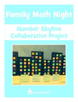Preview of FAMILY MATH NIGHT:  Number Skyline Collaborative Project