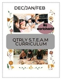 STEAM Preschool Lesson Plans 12 week Curriculum Qtrly Regg