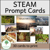 30 STEAM Prompt Building Cards