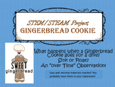 STEAM/STEM Challenge Gingerbread Cookie Sink or Float