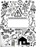 STEAM STEM Coloring Page for Makerspace | COMPUTER Science