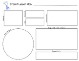 STEAM STEM Lesson Plan Template Graphic Organizer - Great 