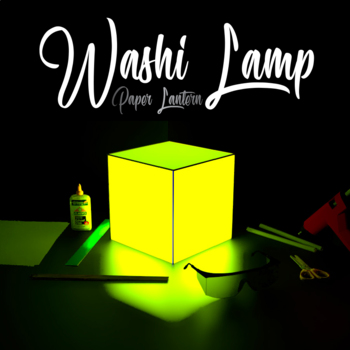 Preview of Project Based Learning STEM "Washi" Lamp Paper Lantern + Lightbox Android App