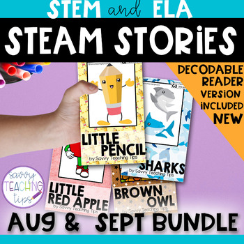 Preview of Reading Comprehension STEM -  August and September Back To School