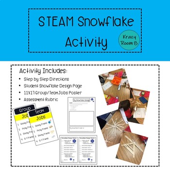 Preview of STEAM Snowflake Activity