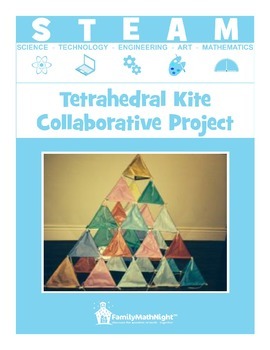 Preview of STEAM:  Tetrahedral Kite Collaborative Project