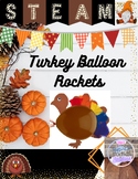 STEAM Thanksgiving Turkey Balloon Rocket Race- Engineering