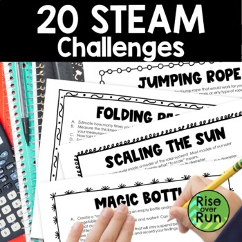 Preview of STEAM and STEM No Prep Activities for End of the Year Middle School