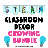 STEAM Classroom Decor Bundle