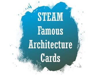 Preview of STEAM famous architecture cards