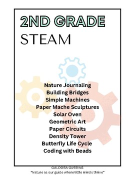 Preview of STEAM for Second Grade