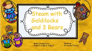 Preview of STEAM with Goldilocks!