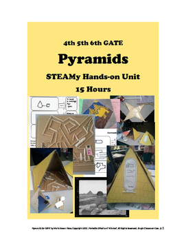 Preview of STEAMy GATE 4th 5th 6th PYRAMIDS Unit