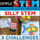 Read Across America Activities STEM 8 Silly STEAM Challeng