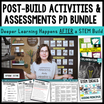 Preview of STEM Activities - Assessments and Post-Build Questioning Bundle