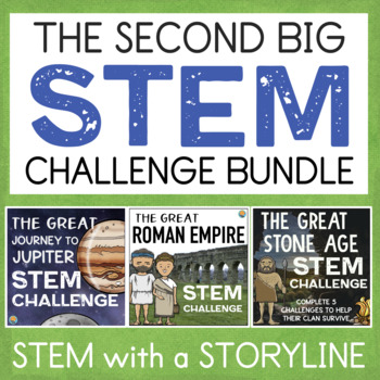 Preview of Force & Motion STEM Activity BUNDLE 15 Projects + STEM Rubric Space Rome