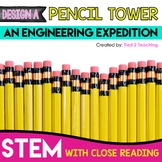End of the Year STEM Activities Challenge Design a Pencil Tower
